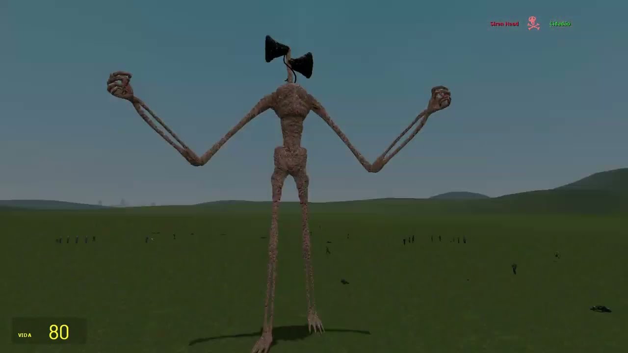 Garry's mod - Siren heads acabado com tudo kk