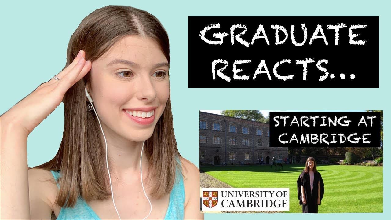 REACTING TO MY FIRST CAMBRIDGE VLOG | graduate looks back on university move-in and freshers' week