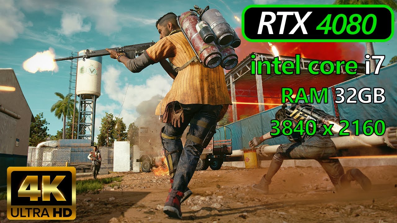 [4K] Far Cry 6 MSI GeForce RTX 4080 - RAYTRACING - ULTRA GRAPHICS COMPARISON SHOWCASE
