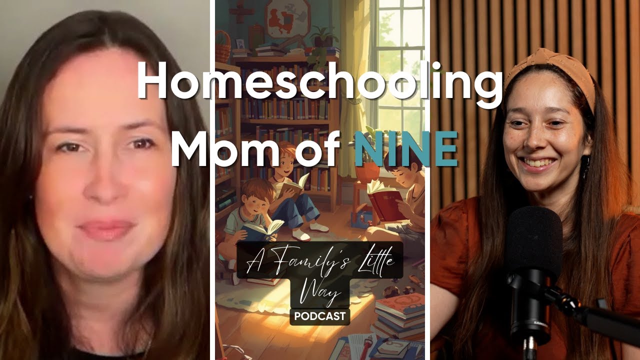 EP013 - Raising Kids in Faith | Helping Kids Find Vocation | Homeschooling NINE kids
