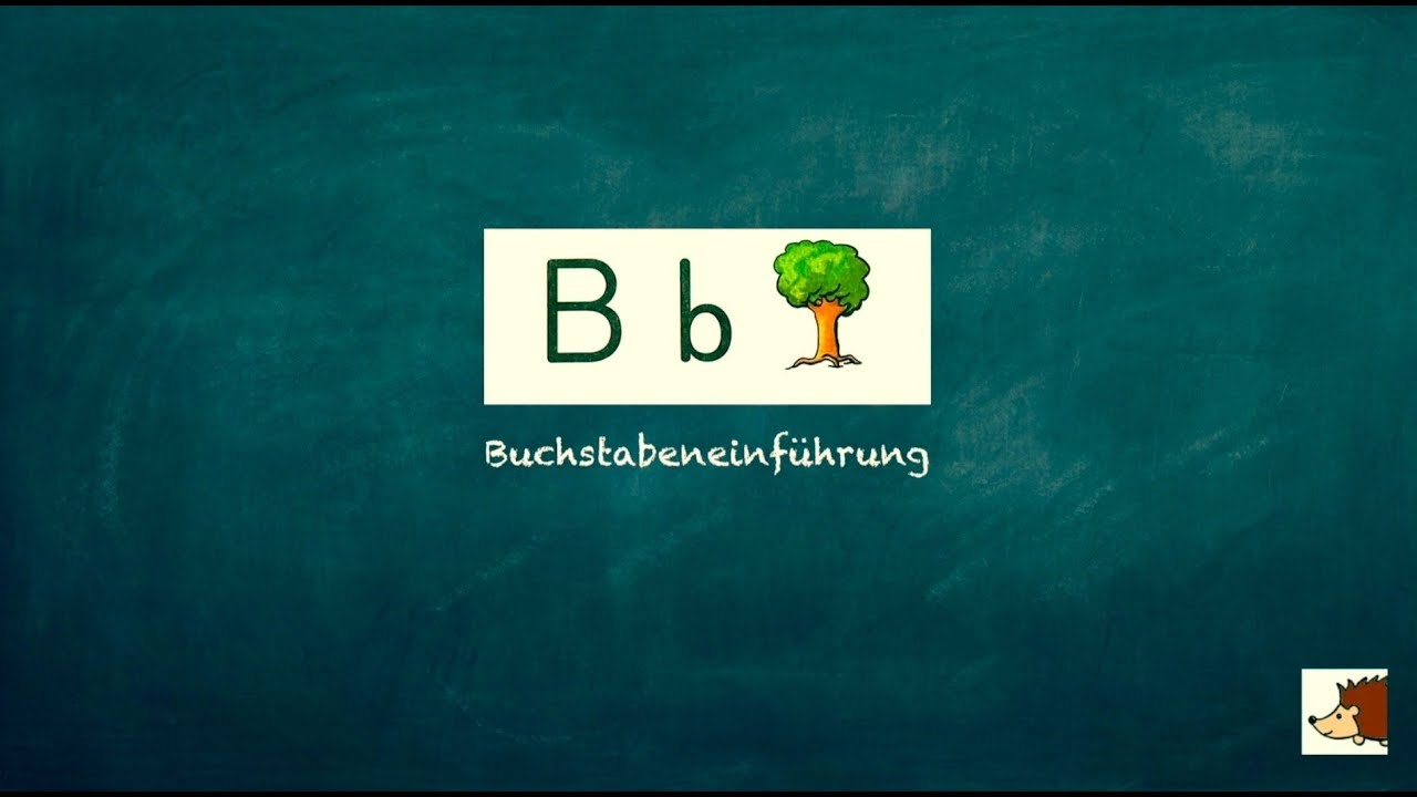 Erklärvideo: Der Buchstabe B/b (Buchstabeneinführung Klasse 1)