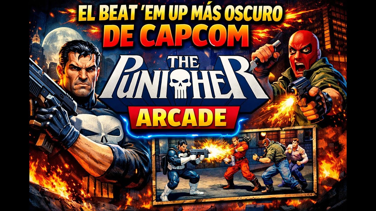 The Punisher en Arcade ¿El Mejor Juego de Marvel Retro