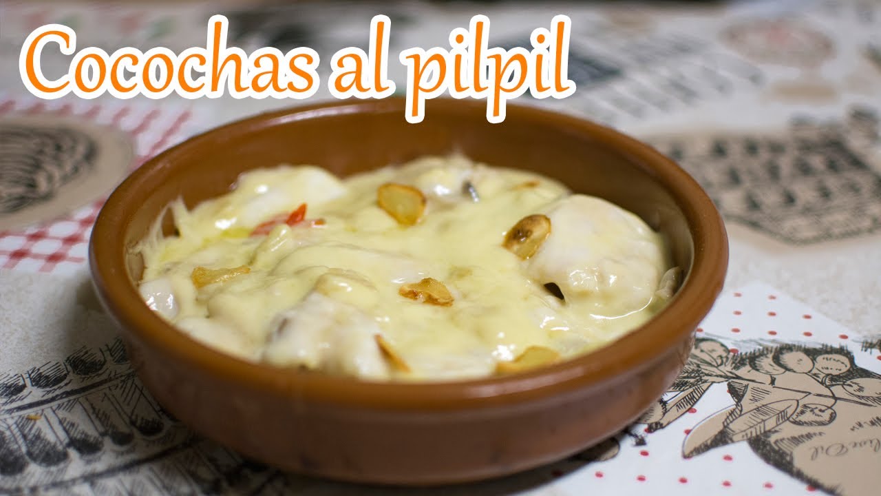 COCOCHAS de bacalao al pilpil 🐟 🧄 🌶️