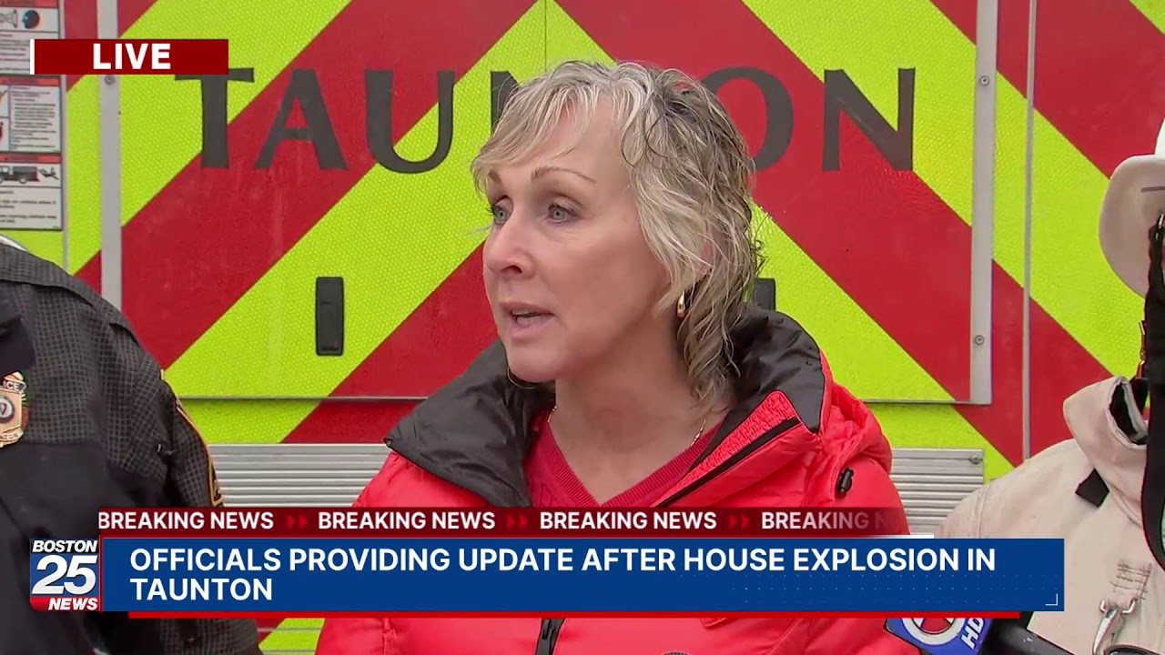WATCH LIVE: Mayor speaking after house explosion in Taunton