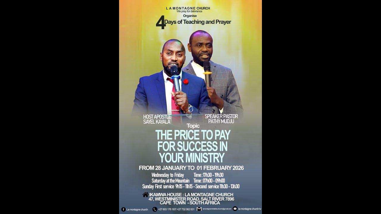 4DAYS OF TEACHING & PRAYER 