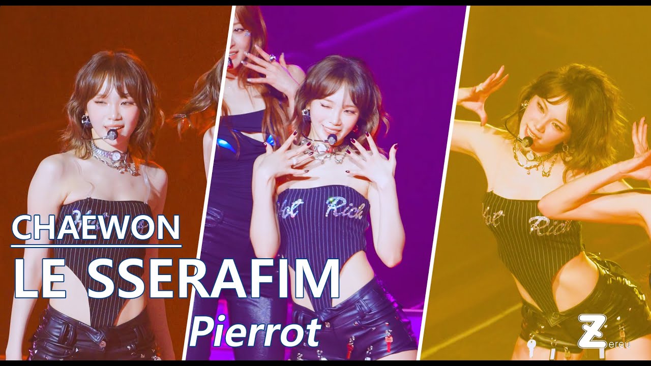 [4K] 250420 LE SSERAFIM 김채원 - Pierrot | 2025 LE SSERAFIM TOUR - EASY CRAZY HOT