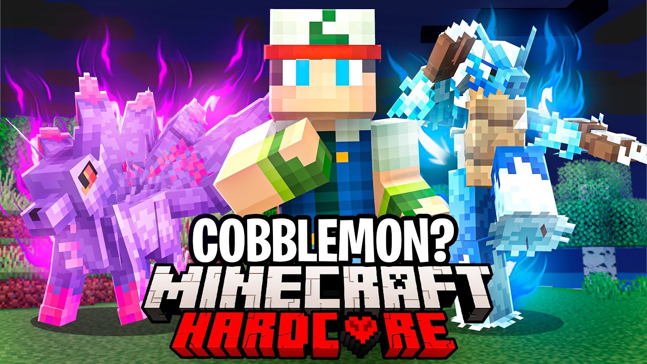I Spent 100 DAYS in Cobblemon Minecraft with FUSION Pokemon!