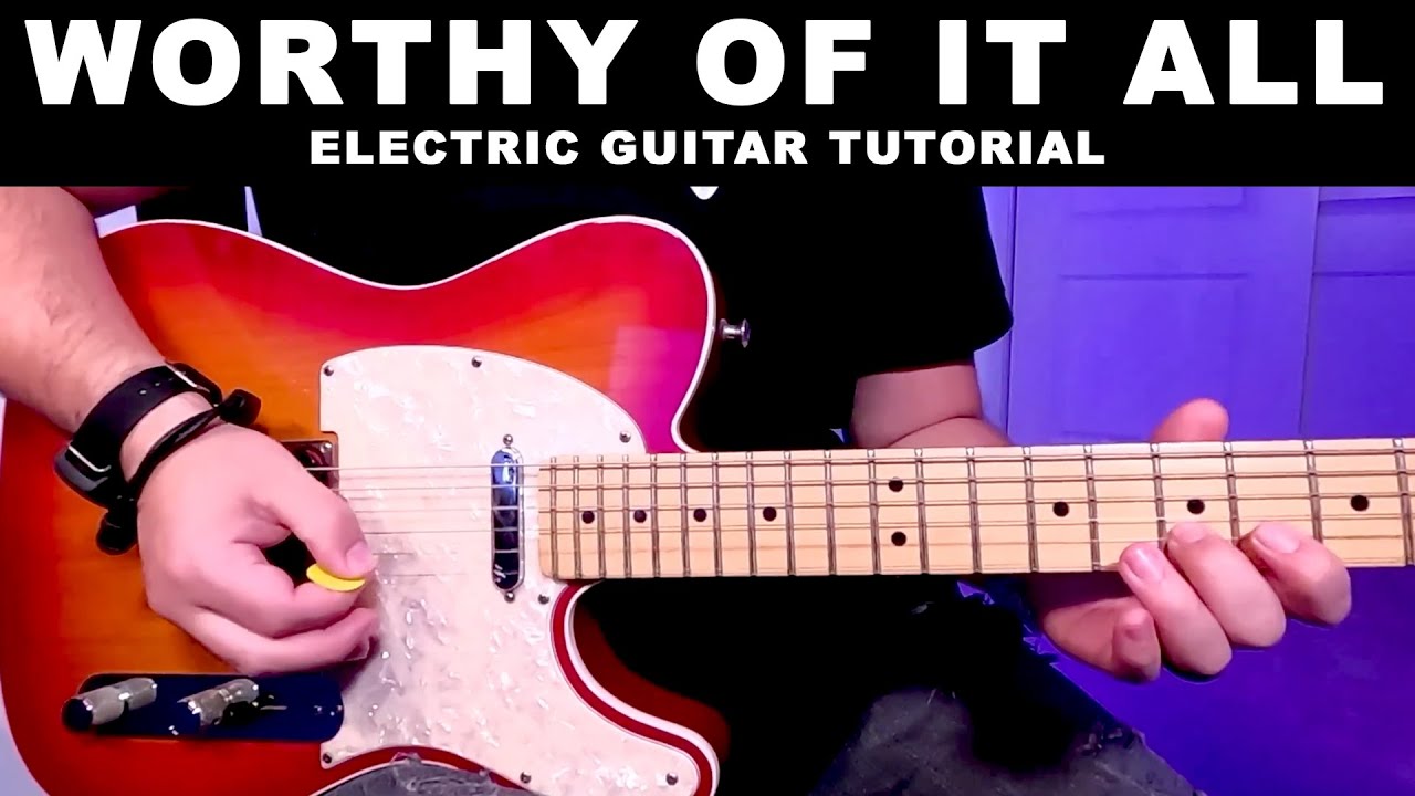Worthy of it All - Upperroom (Lead Guitar Tutorial) Helix, HX Stomp, POD Go, HX Effects Presets