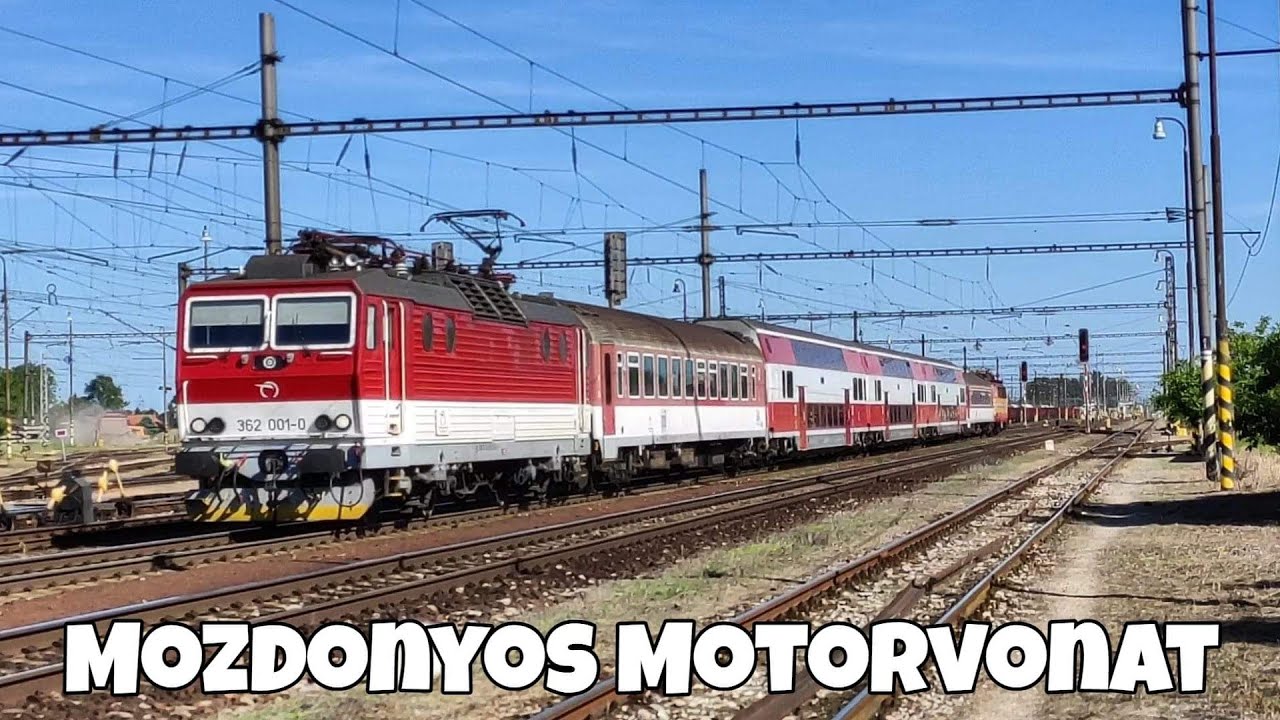GYORSVONAT, amiben van EMELETES és NORMÁL KOCSI IS. ELŐL HÁTUL KELL MOZDONY HOZZÁ!