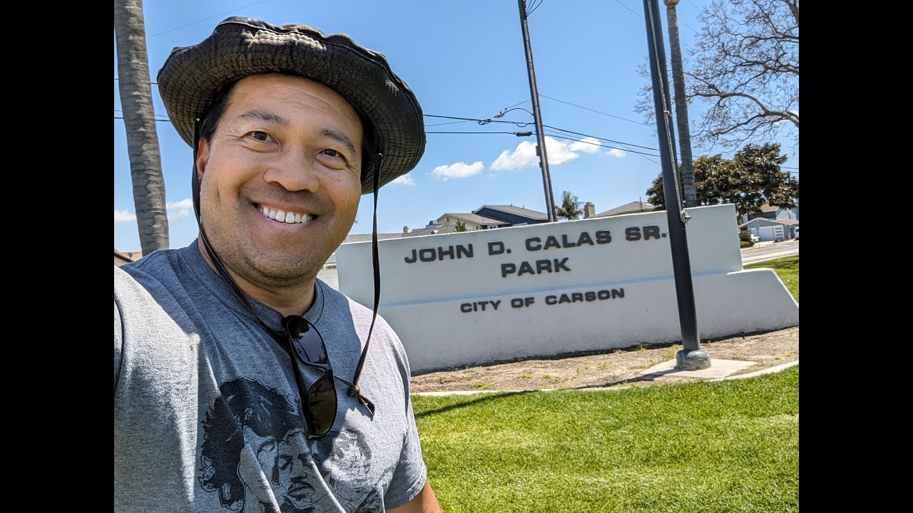 ASMR * Let's Take a Walk through CALAS PARK in CARSON, CA
