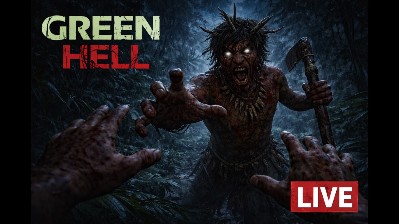 LIVE Green Hell 🔴 | Survive the Night in the Deadly Jungle