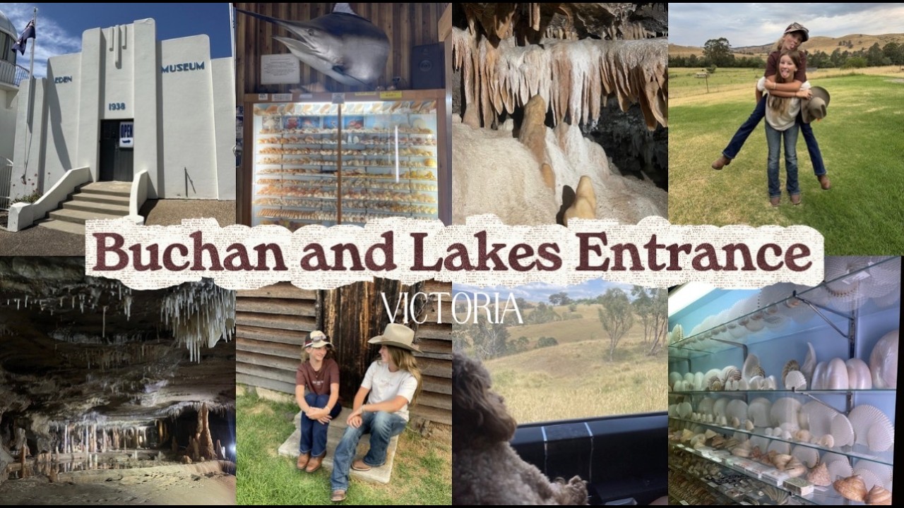 Travelling round Aus - Episode 4: Buchan and Lakes Entrance, Victoria