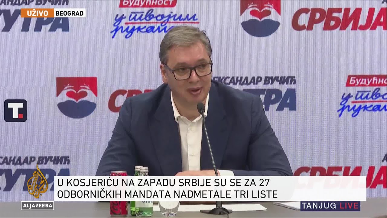 Vučić: Ubjedljiva pobjeda SNS-a u Zaječaru, tijesna u Kosjeriću