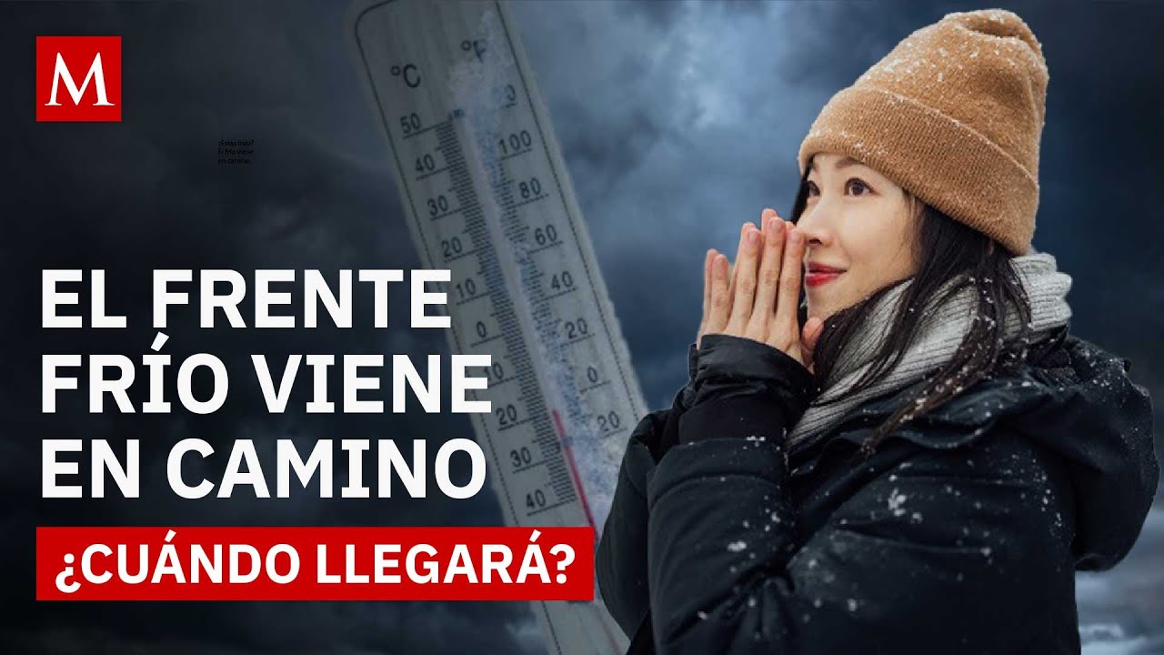 Primer frente fr&iacute;o 2025: &iquest;Cu&aacute;ndo llegar&aacute; el fr&iacute;o a tu estado?