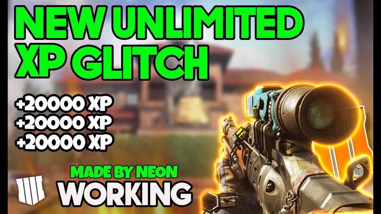 NEW UNLIMITED XP GLITCH BO4 XP GLITCH - Best XP GLITCH in BO4 Multiplayer