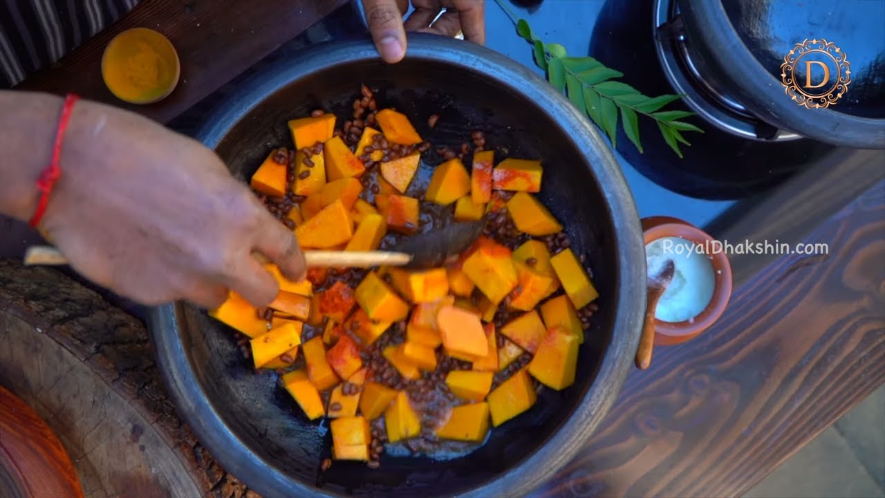 Pumpkin | mathanga  Erissery | மஞ்சள் பூசணி எரிசேரி