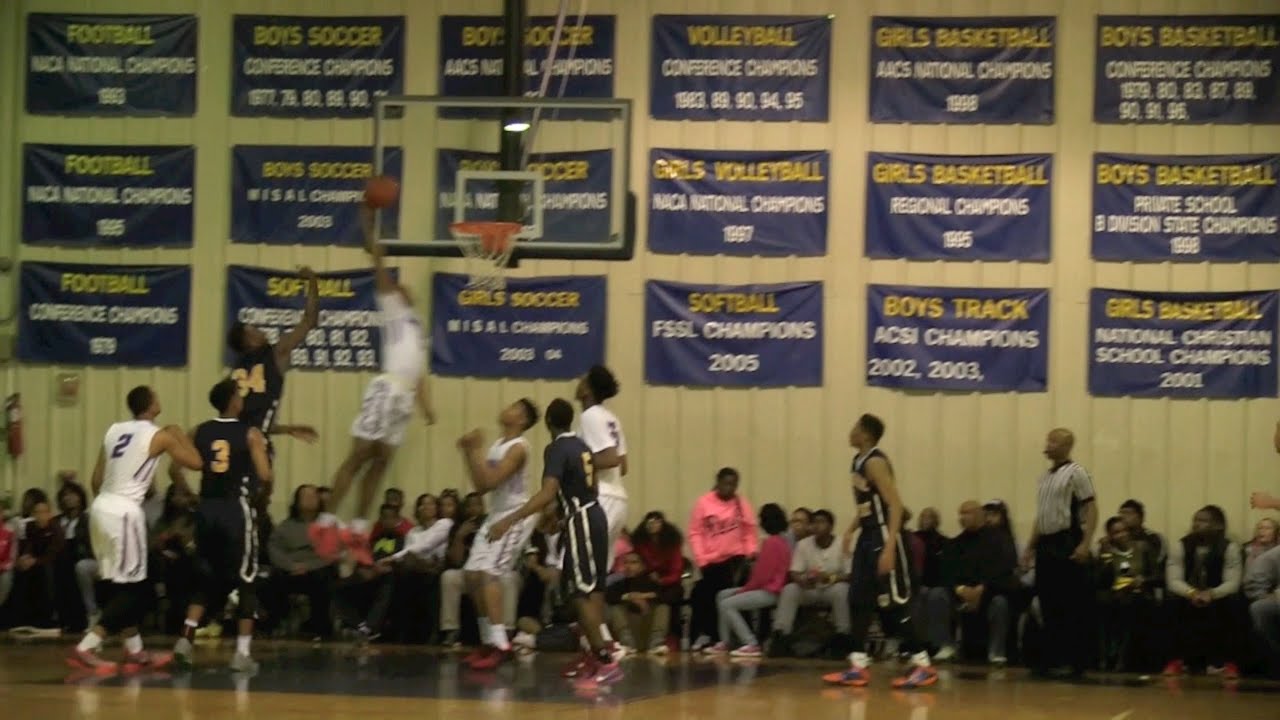 DeMatha Downs Riverdale Baptist in the 2016 Maryland private school playoffs 3/5/2016