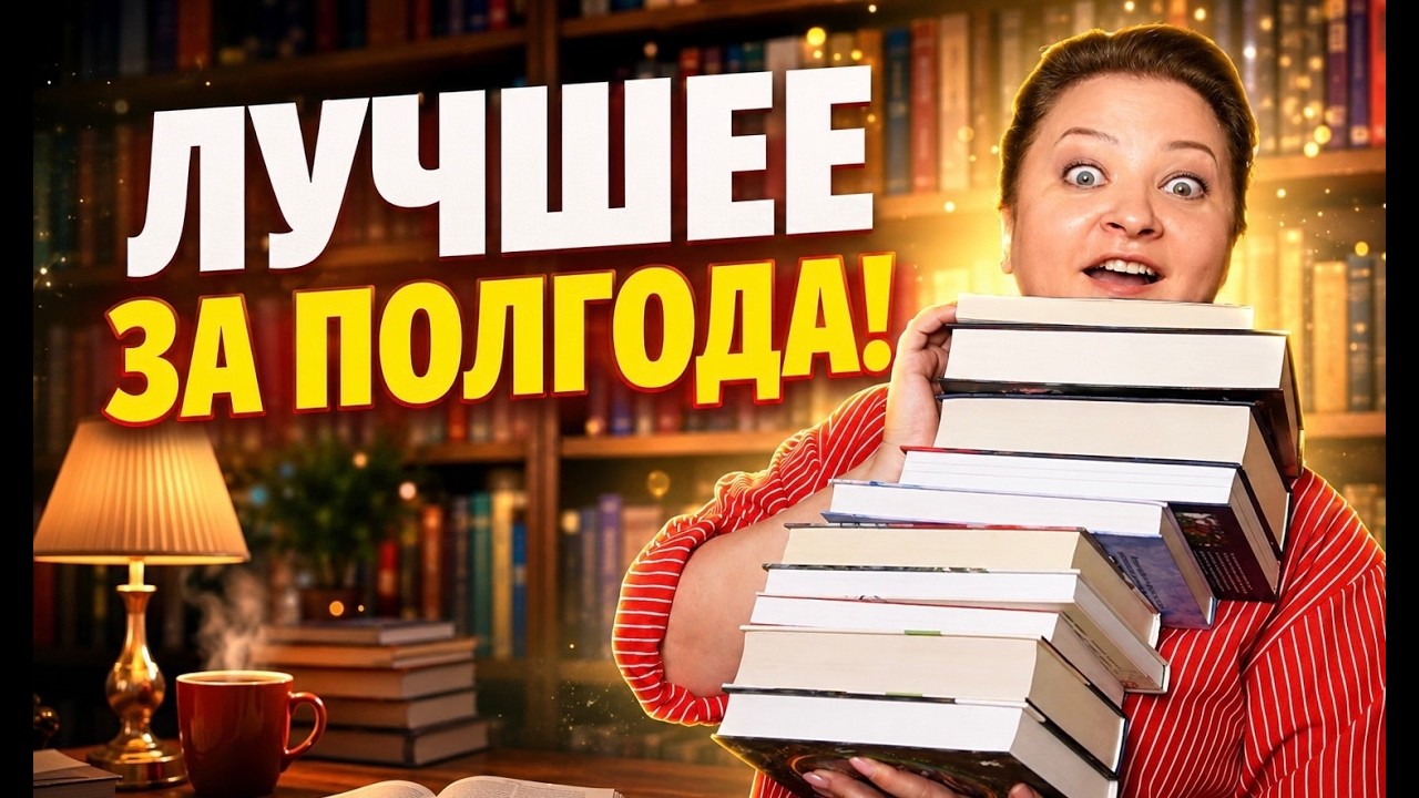 ТОП-10 лучших книг первой половины 2026 года