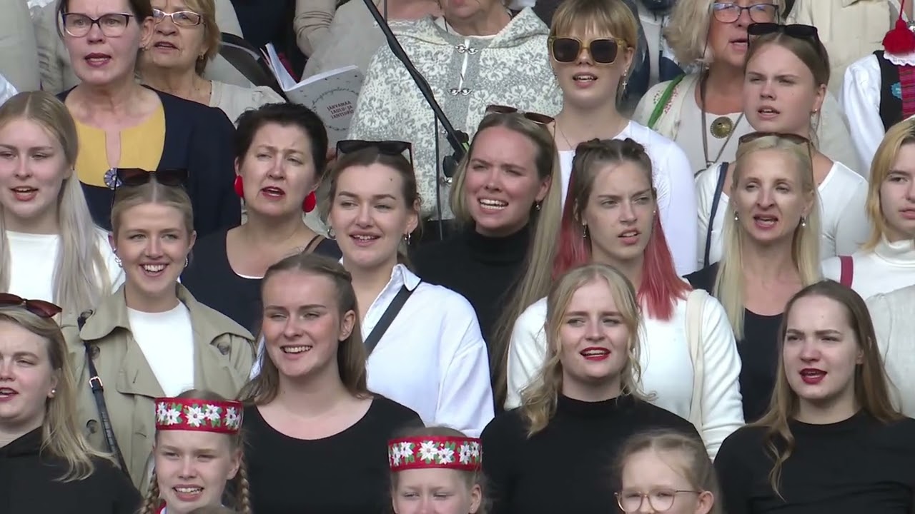 Järvamaa laulu- ja tantsupidu "Hingesugulane" laulupeo kontsert Vallimäel 28.05.2023