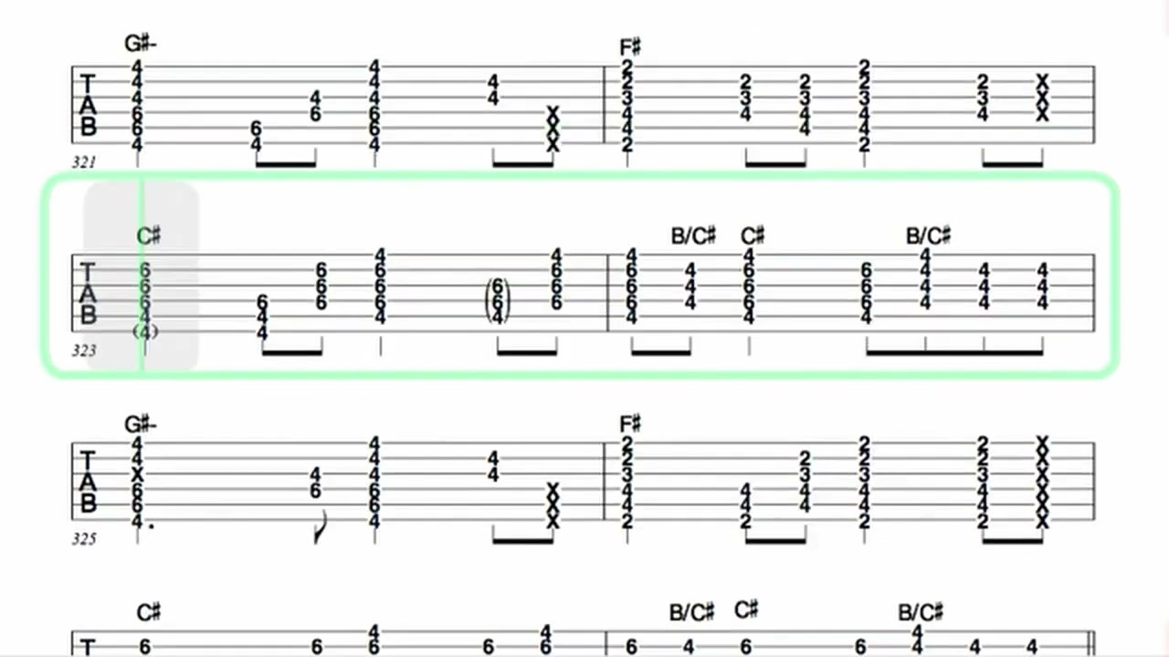 DREAM THEATER ● Trial of Tears [ Isolated Guitar 2 + TAB ]