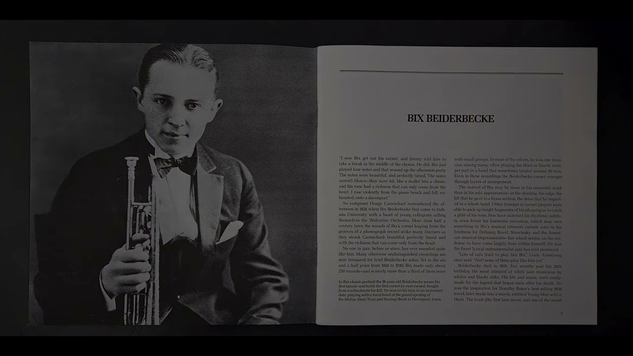 Bix Beiderbecke, Giants of Jazz. Time Life records, 1980