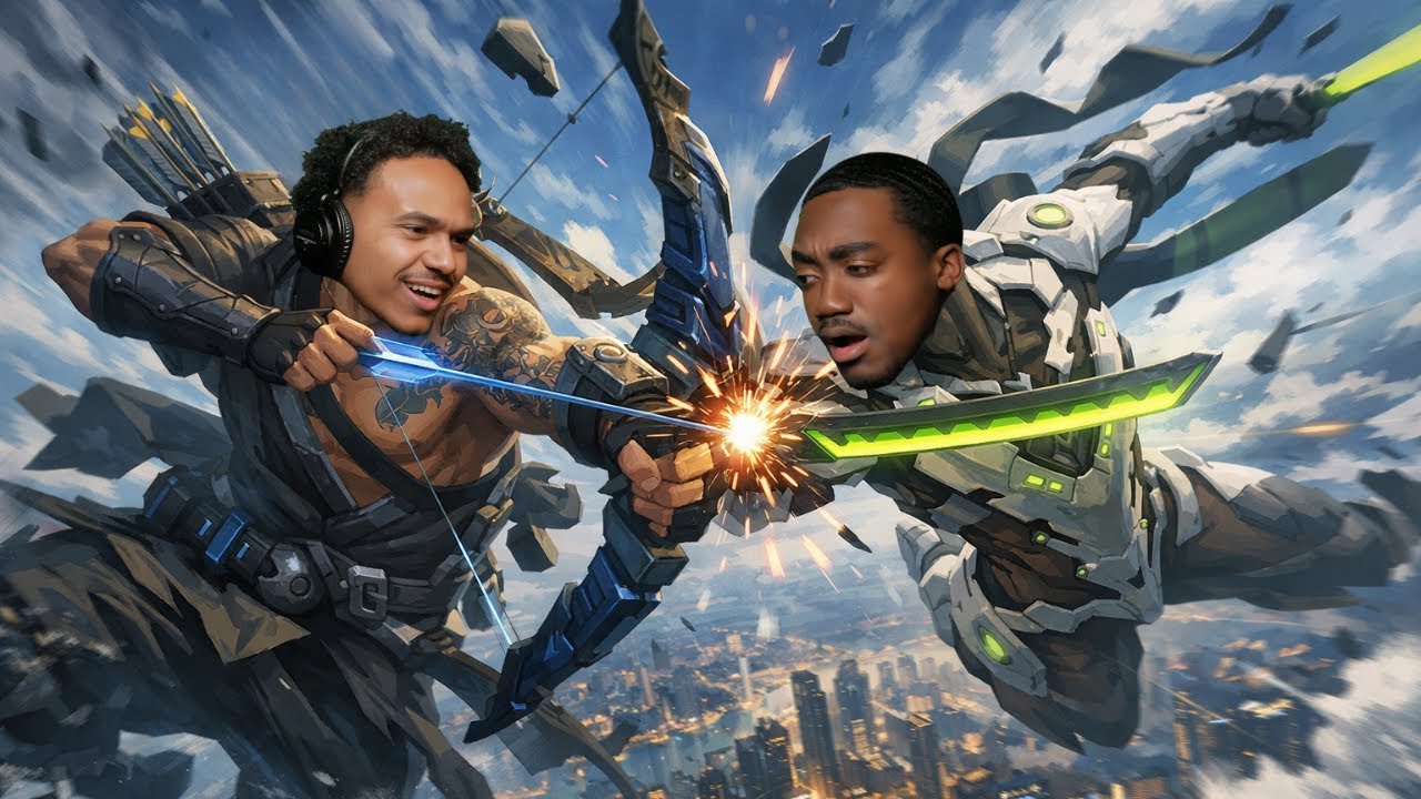 He Wanted To Fight… So We 1v1 In Overwatch!