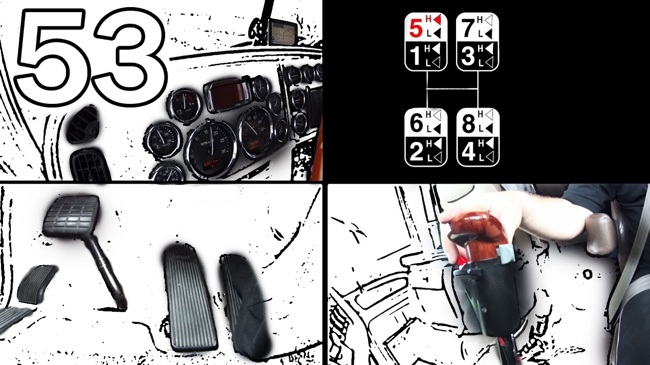 Wie funktioniert eine 18 Gang Schaltung - Eaton Fuller unsynchronisiert - MircoaufAchse #53