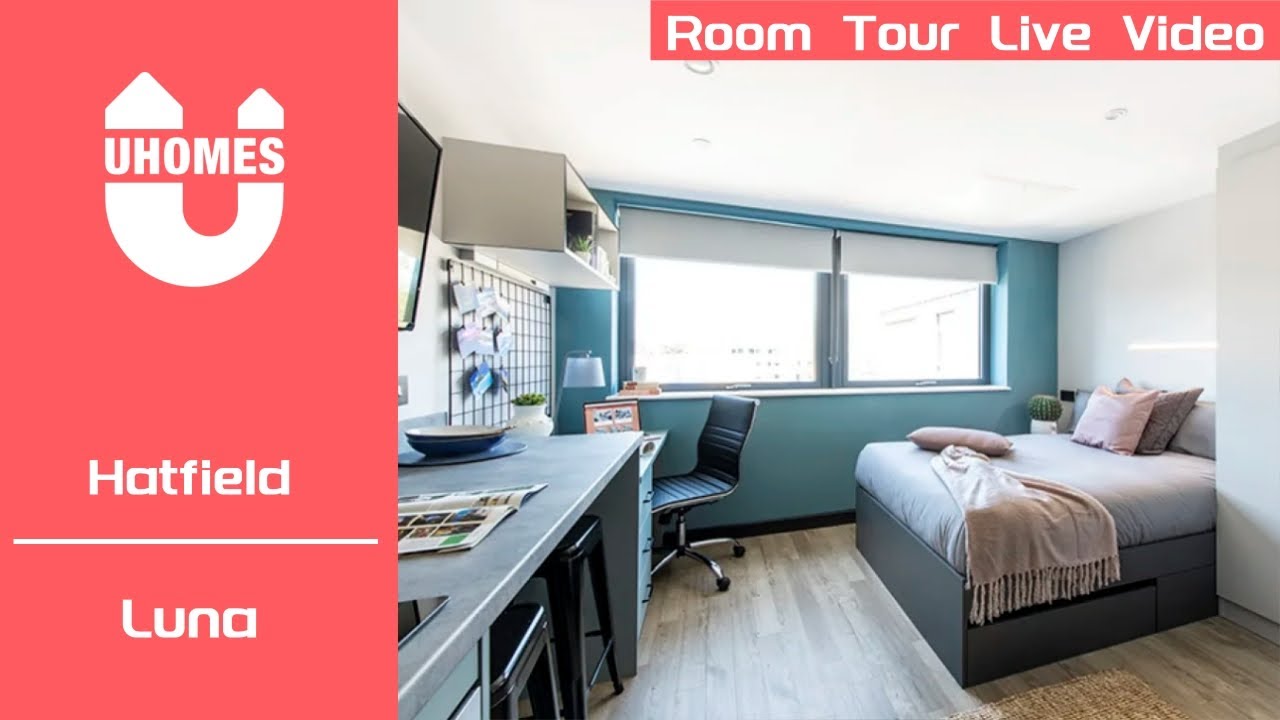 The Luxury Student Accommodation In Hatfield- Luna [Room Tour]