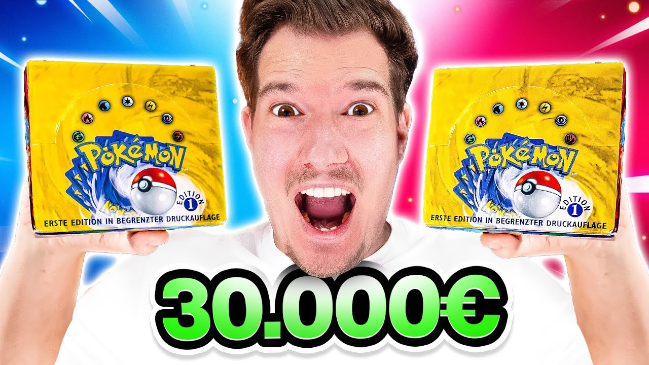 Ich öffne für 30.000€ Pokémon Karten!