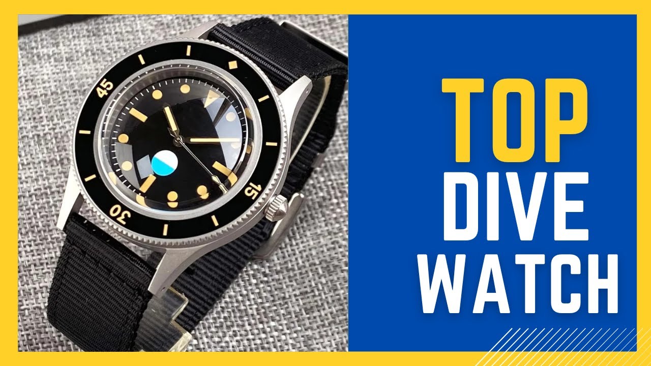 Best Dive Watch | Tandorio 50 Fathoms Dive Watch Bubble Review in 2025
