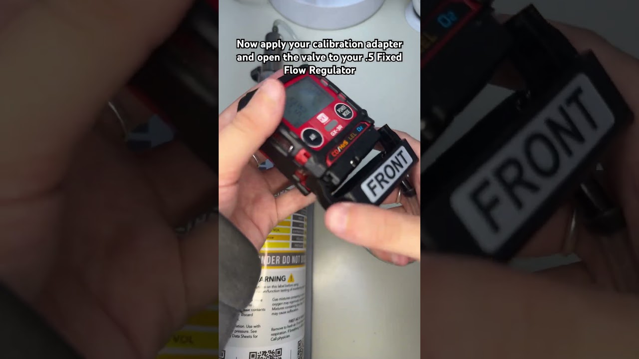 How to calibrate a RKI GX-3R! #gasdetection #safety #calibration #rki #howto #gasdetector