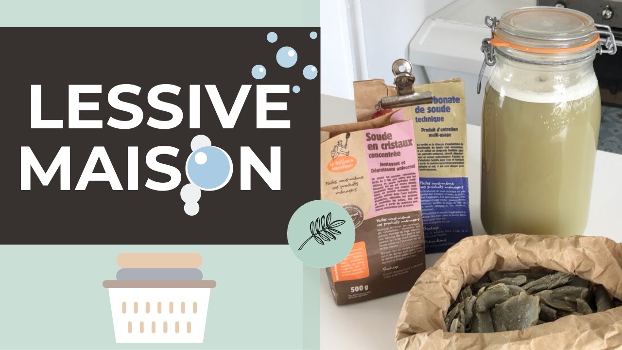 DIY : LESSIVE MAISON 🧺 | Naturelle, écologique et économique 🌿