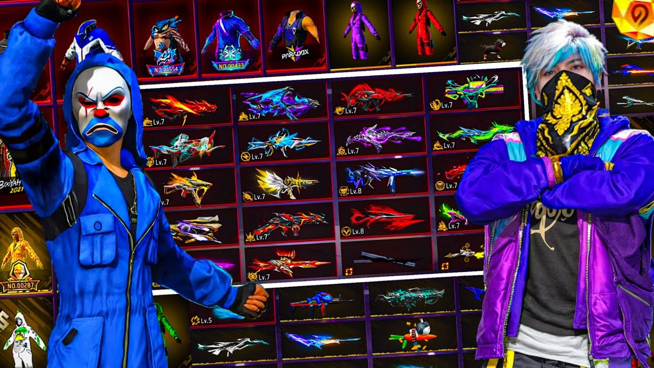 Hakson Pro Gaming Reveal Chiku Pro Gaming Full Collection 😱 Garena Free Fire