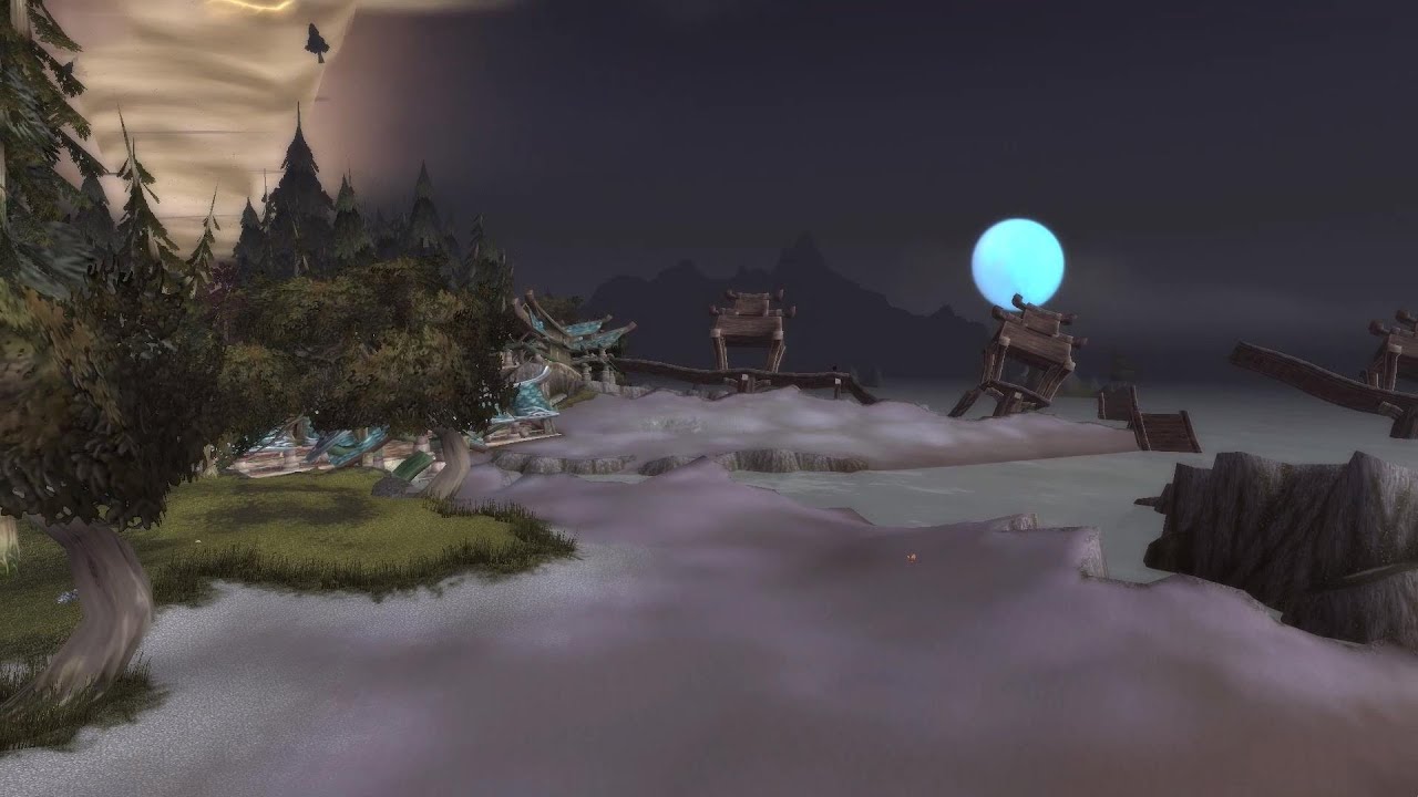 Relaxing Flight Paths - Darnassus to Gadgetzan (Cataclysm)