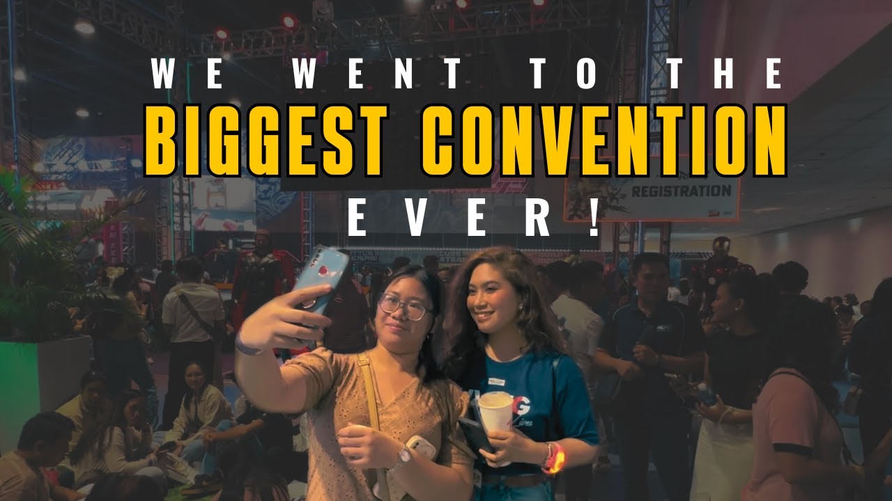 We went to the biggest convention ever!