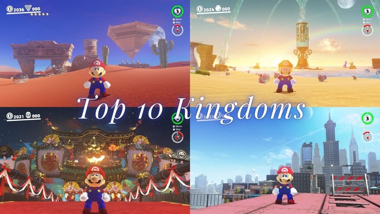 Top 10 Favorite Super Mario Odyssey Kingdoms