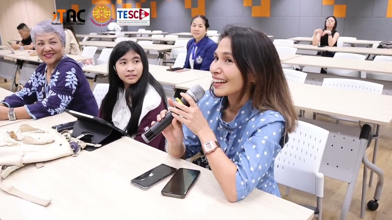 🎙️ บรรยากาศ การแข่งขัน Thailand English Speech Contest, TESC 2025 รอบชิงชนะเลิศระดับประเทศ 🏆
