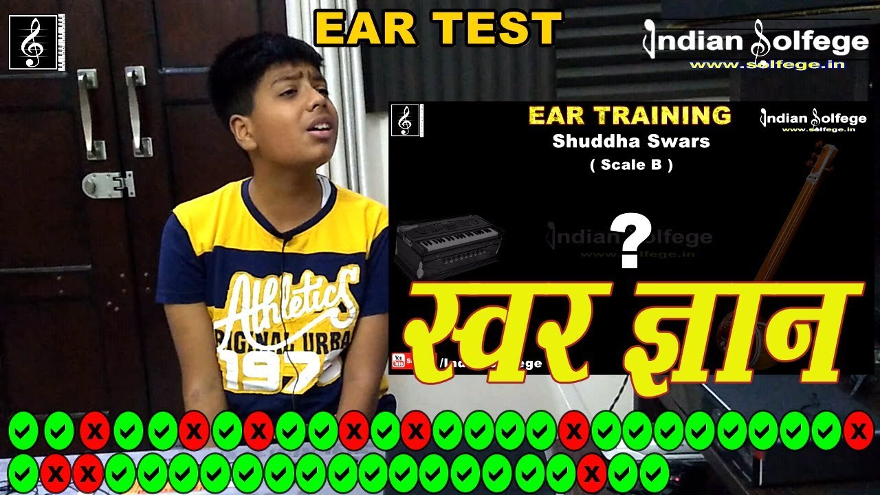 EAR TEST | VAASU |Understand Indian Notes | Swar Gyan | Notes Sense | Indian Solfege