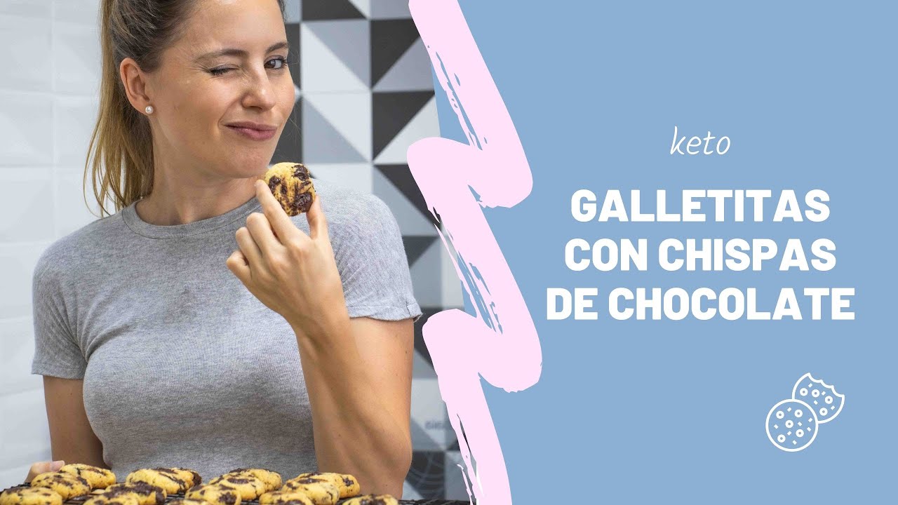 Galletitas con chispas de chocolate 🍪 versión keto