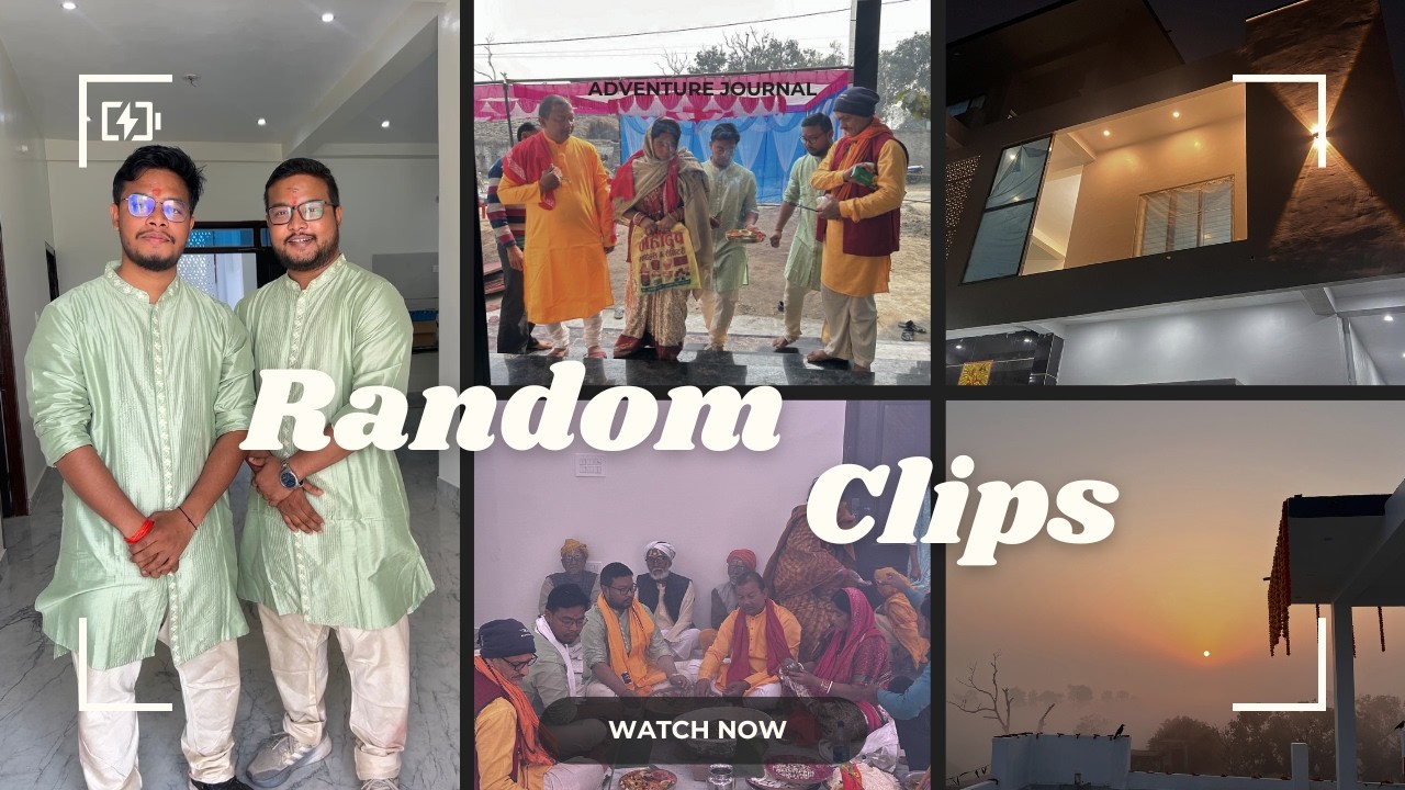 A Day to Remember 🏡 | Random Clips from Our Grih Pravesh Celebration