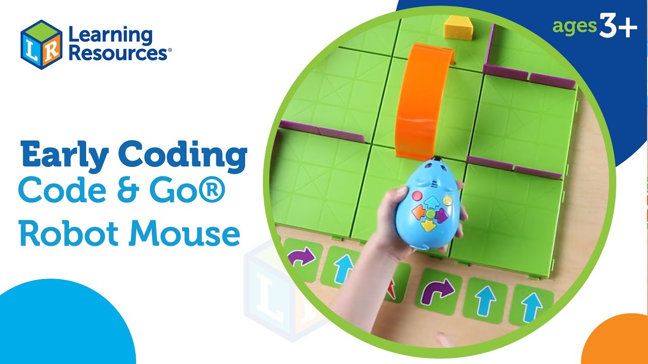 Interactive STEM Fun with Colby! Code & Go Robot Mouse for Kids | Learning Resources