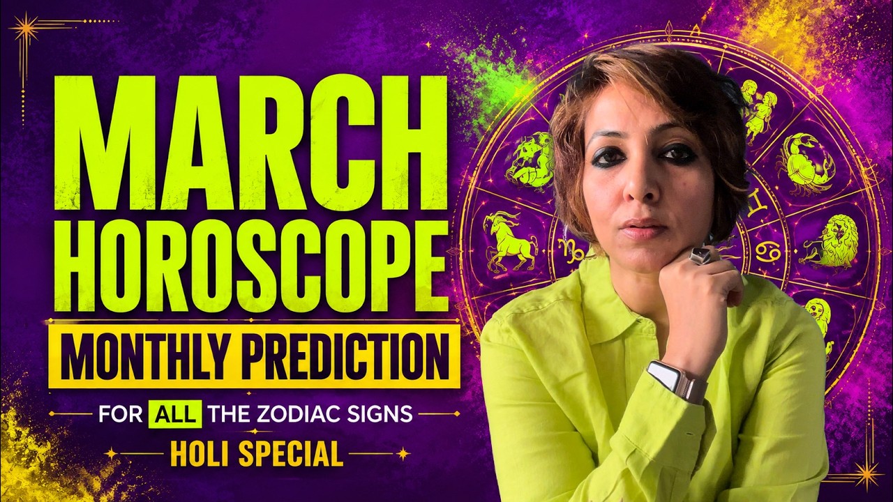 March Horoscope 2026 HOLY Rituals vs Holi Spiritual Energy #march2026 #horoscope #holi #tarotreading