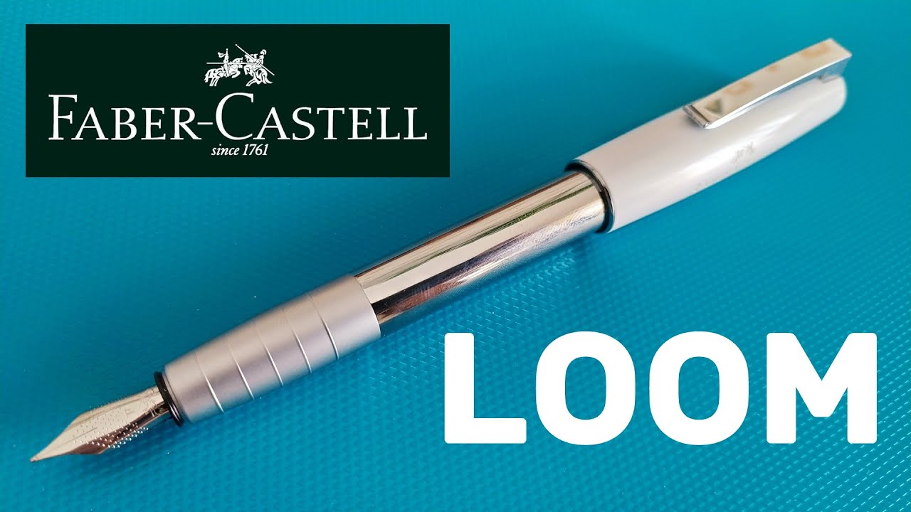 Recensione penna stilografica  FABER-CASTELL LOOM Piano 