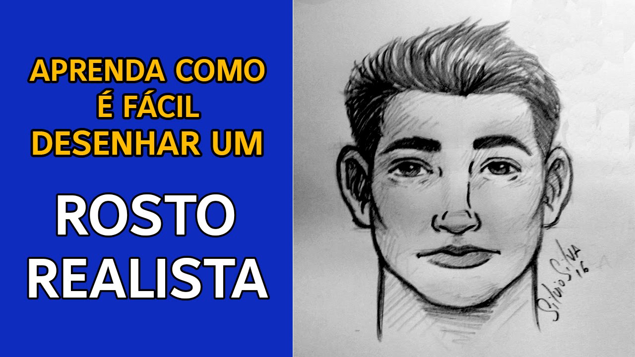 Aprenda uma simples técnica para desenhar um Rosto!