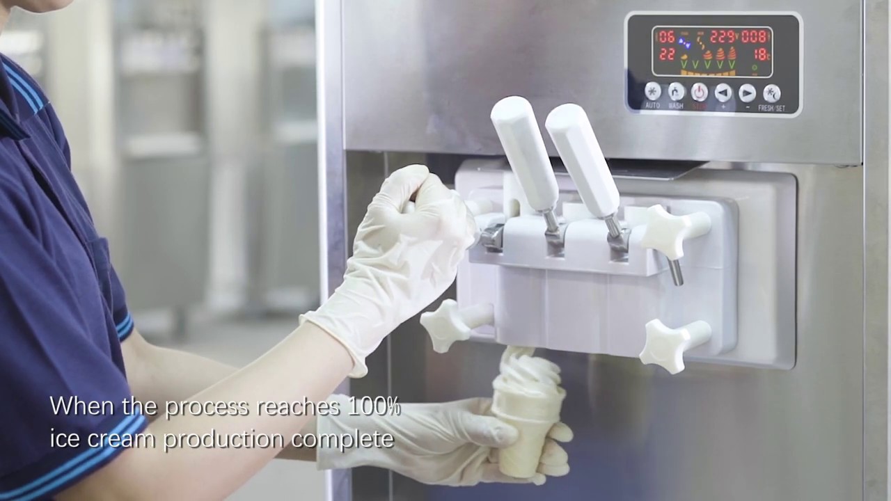 Guangli ice cream machine hot sell model BQL- S22 -2