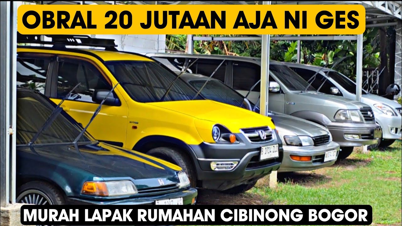 Jual 20 Jutaan aja Nih..Mobil Bekas Murah Sekali yaa di Lapak Rumahan Gg Pala Cibinong Bogor