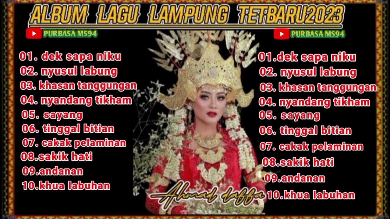 ALBUM LAGU LAMPUNG TERBARU 2023//Ahmad daffa