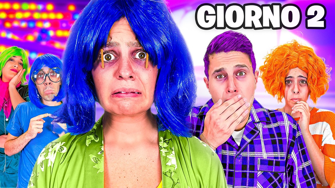 L’ULTIMO CHE DORME AL PIGIAMA PARTY INSIDE OUT VINCE 1000€ CHALLENGE!😴