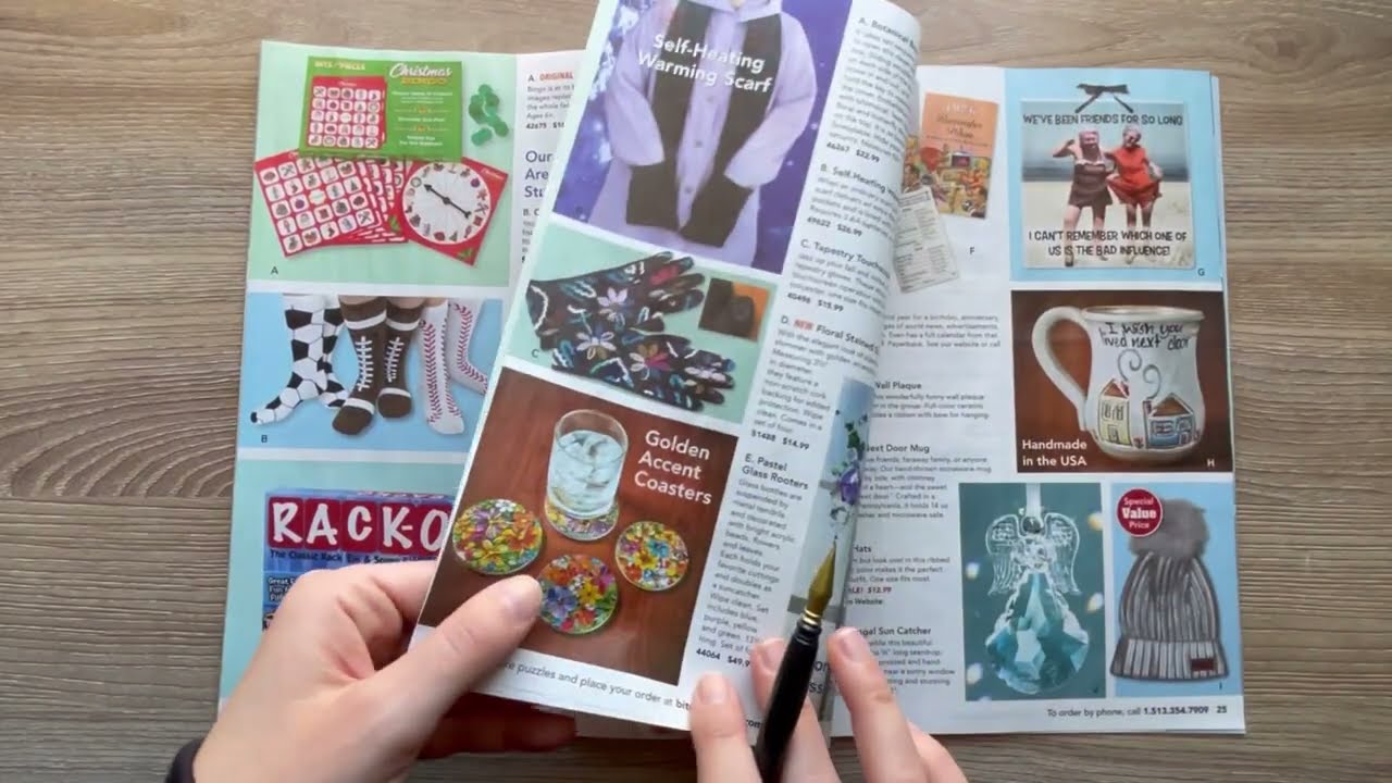 ASMR Bits and Pieces Fall 2025 catalog flip-through
