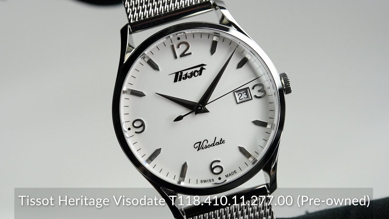 Tissot Heritage Visodate T118.410.11.277.00 (Pre-owned)